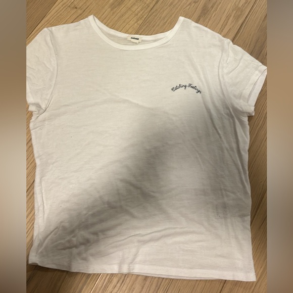 Garage White Tee - Picture 1 of 1